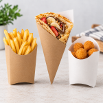 Θήκες Ανοιχτές Πατάτας, Κρέπας & Snacks